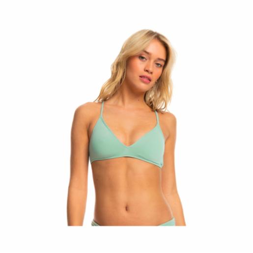 Top Bikini Beach Classics Green Roxy