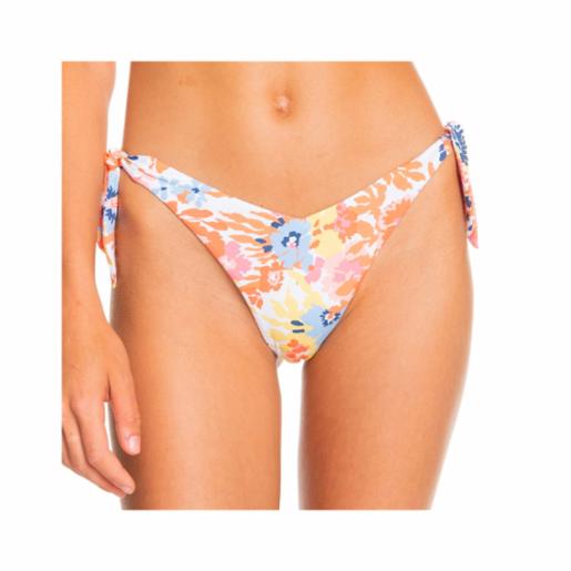 Bottom Bikini Beach Classics Chamois Pressed Flowers Roxy